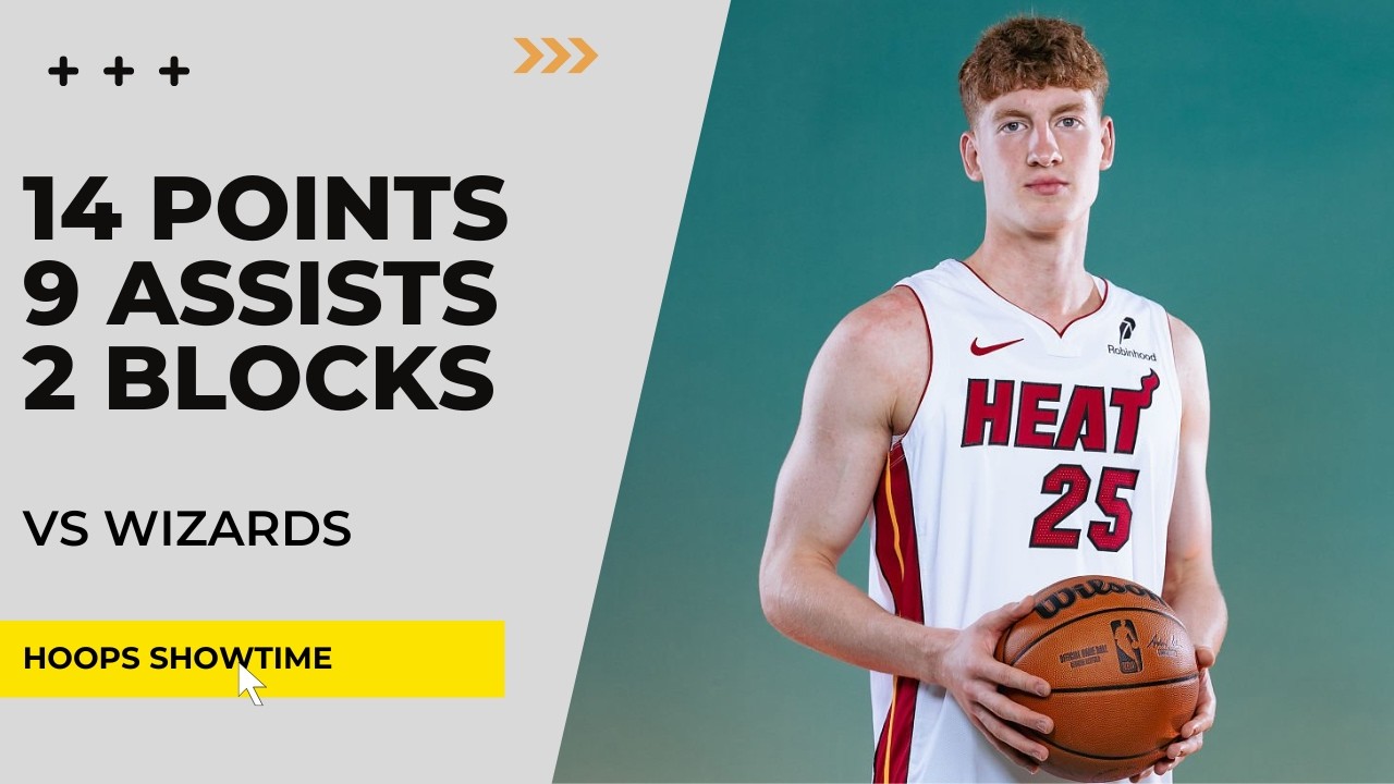 Каспарас Якуционис: 14 очков, 9 передач, 2 блока против &laquo;Уизардс&raquo; | Сезон НБА 2025-2026