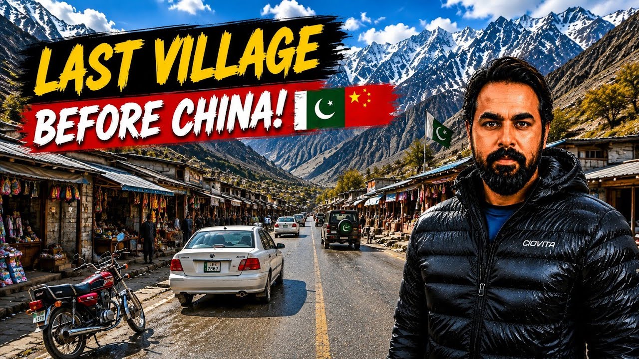 Karachi to China Border 🇵🇰 EP:08 | Exploring Sost &ndash; Last Village of Pakistan 🏔️ | Bike Tour