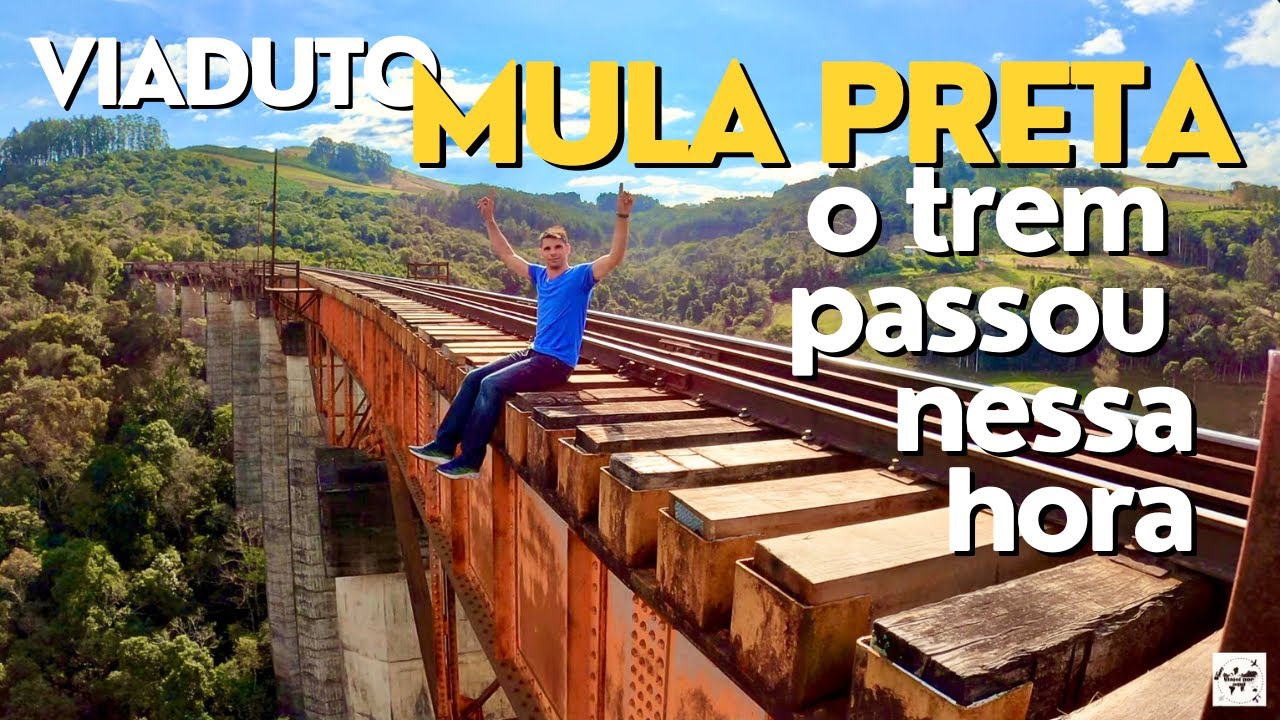 VIADUTO MULA PRETA | FERROVIA DO TRIGO | Viadutos do RS