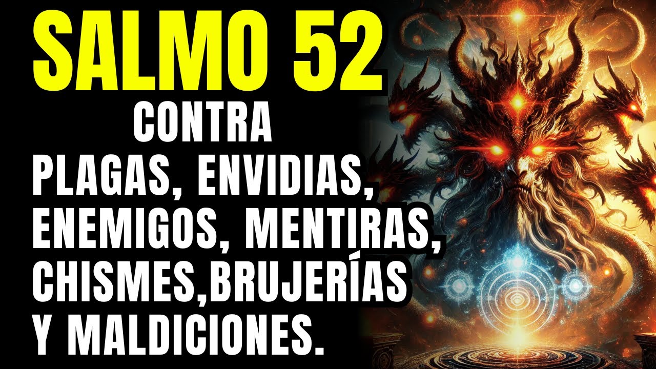 🛑 SALMO 52: ORACIÓN MUY FUERTE CONTRA ENEMIGOS, BRUJERÍAS Y MALDADES ¡DESCÚBRELO AHORA!