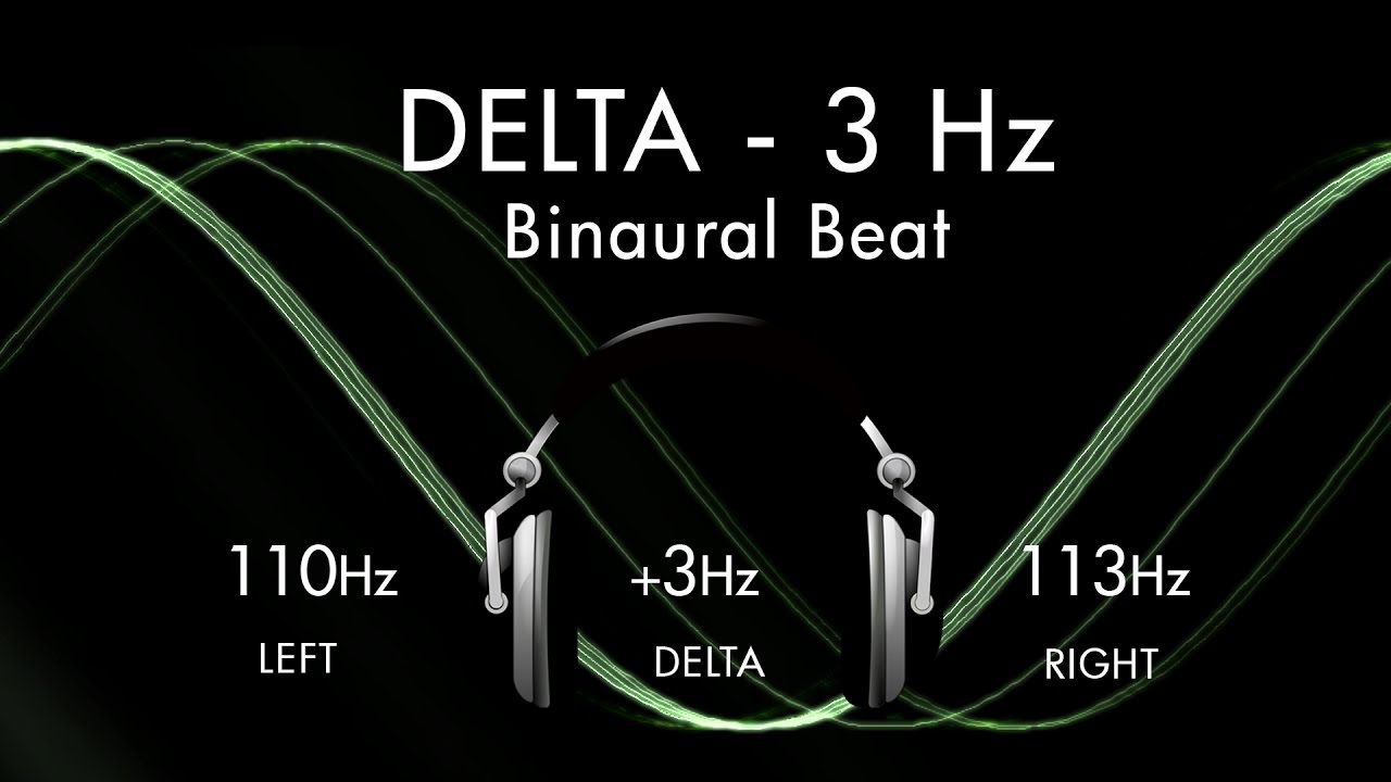 Profound Delta Meditation - 1hr Pure Binaural Beat Session at ~(3Hz)~ Intervals