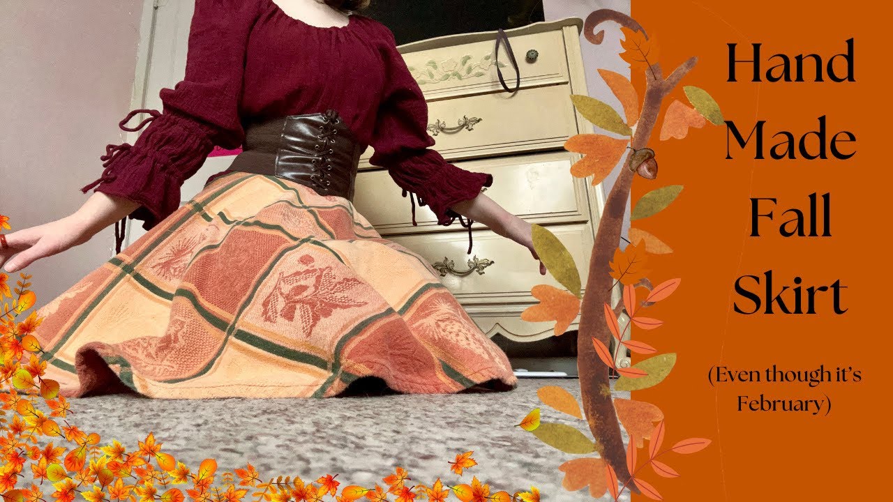 Making an Autumn Skirt even though it’s Winter