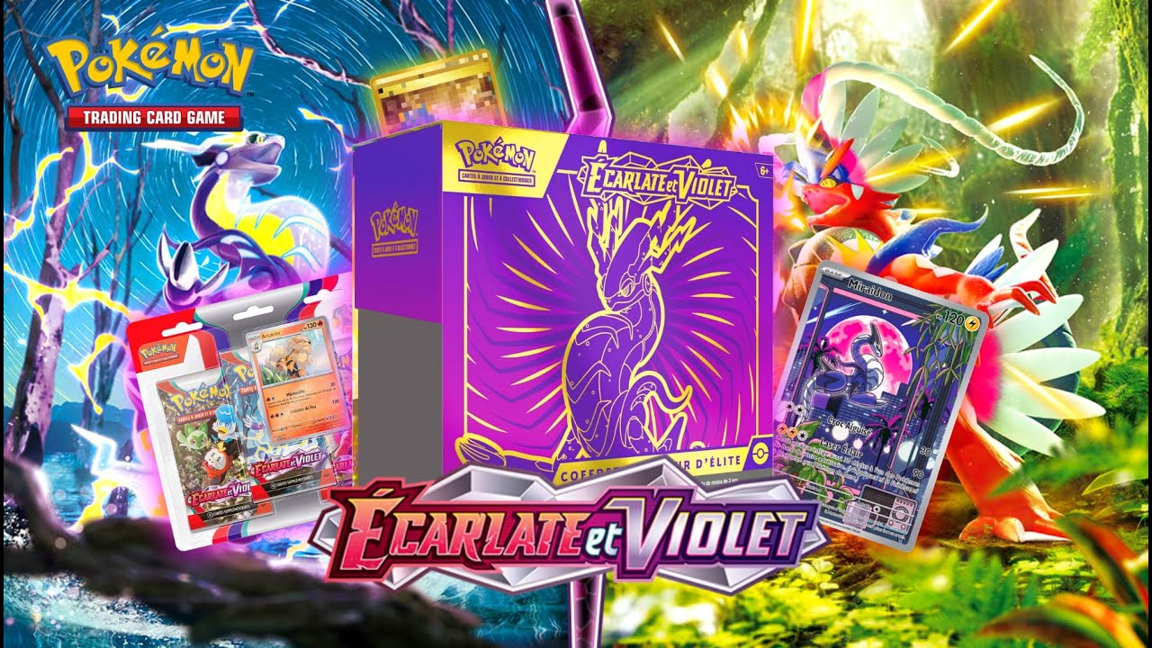 🔥UNE PLUIE DE SECRÈTES 🔥OUVERTURE COFFRET DRESSEUR D’ÉLITE ÉCARLATE ET VIOLET + TRIPACK ARCANIN