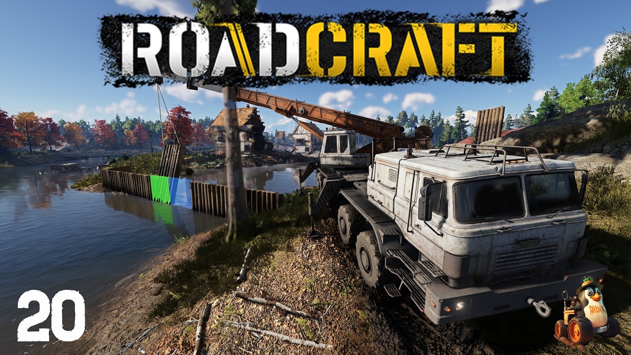 #20 ŠÍLENÁ OPRAVA PRASKLÉ HRÁZE | ROADCRAFT | LETS PLAY | CZ/SK