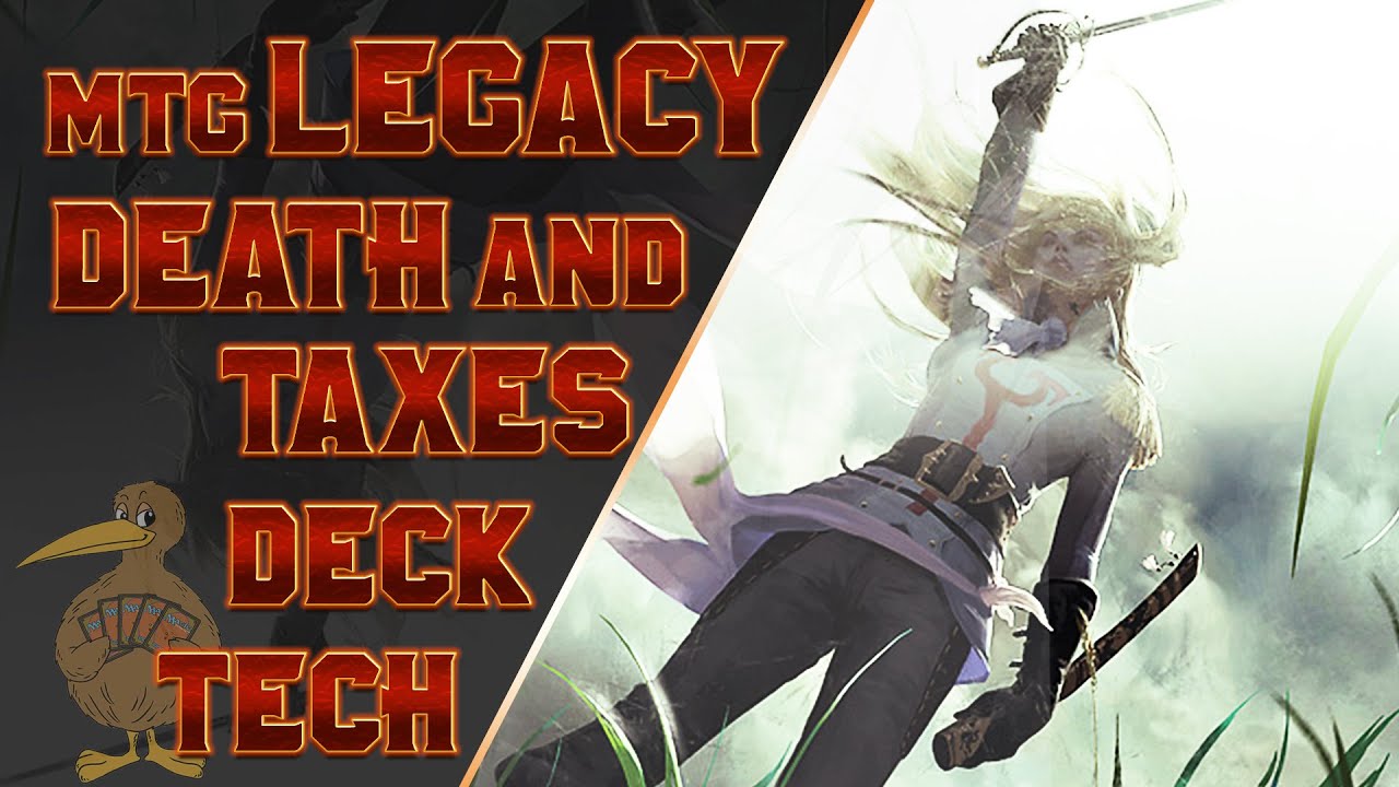 MTG Legacy Death & Taxes Deck Tech (main deck & sideboard)