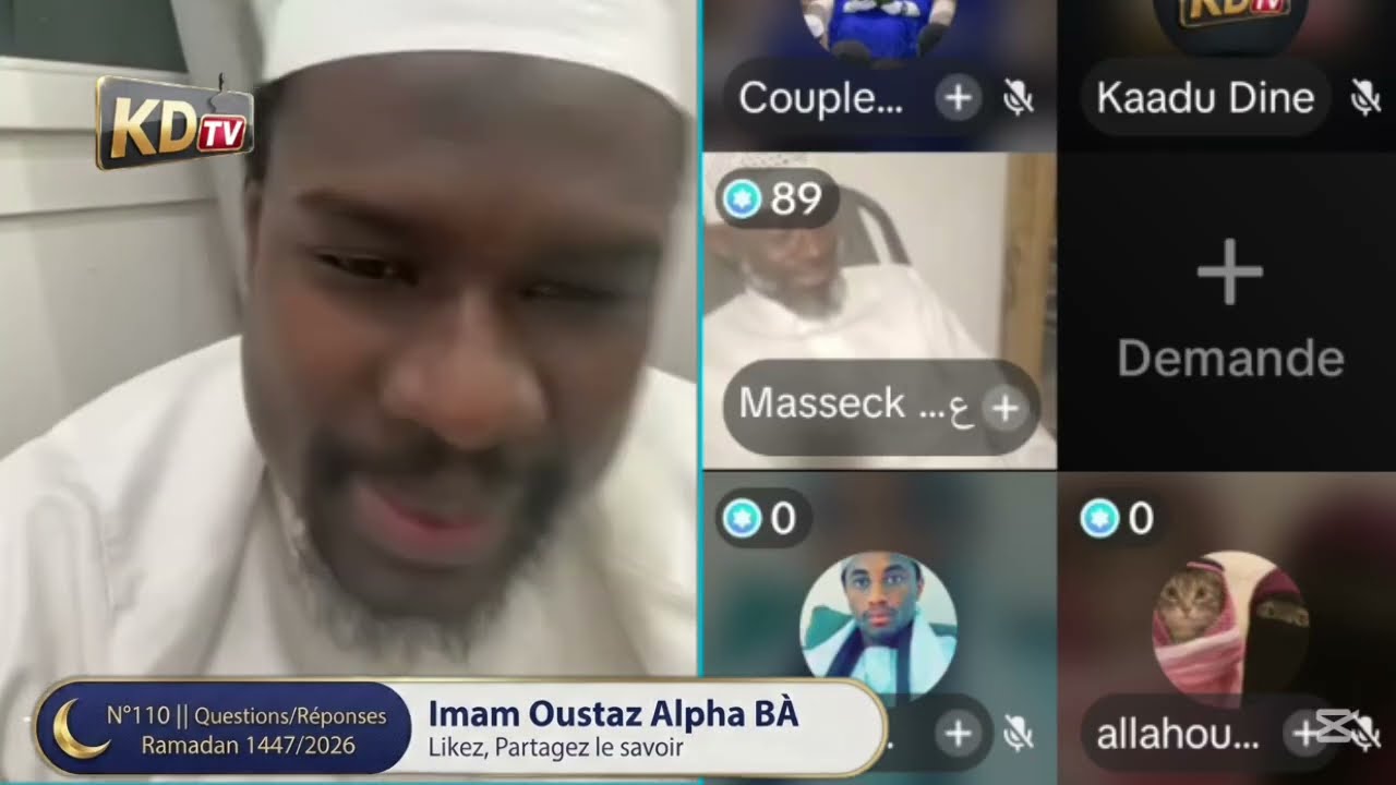 Questions/Réponses N°110 - Ramadan 1447/2026 Parole aux auditeurs | Imam Oustaz Alpha BA 