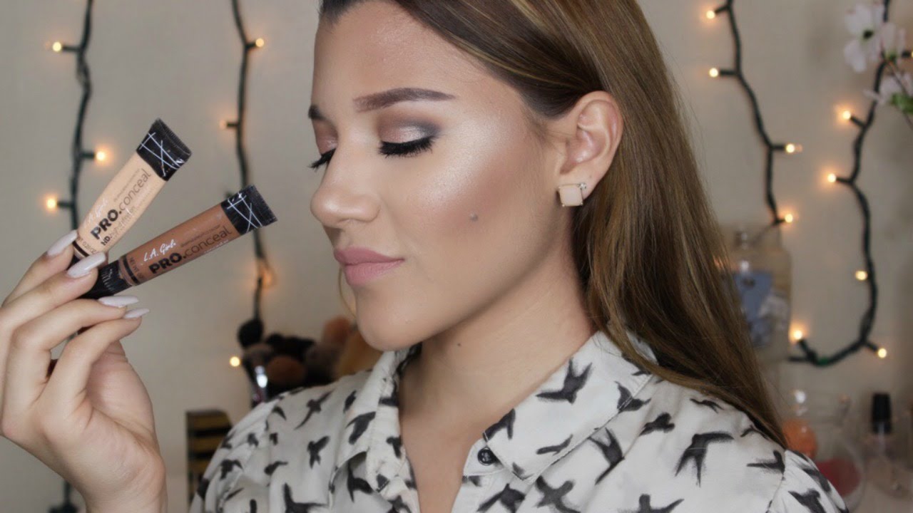 Cream Contour using LA Girl Pro Concealers I msuazo