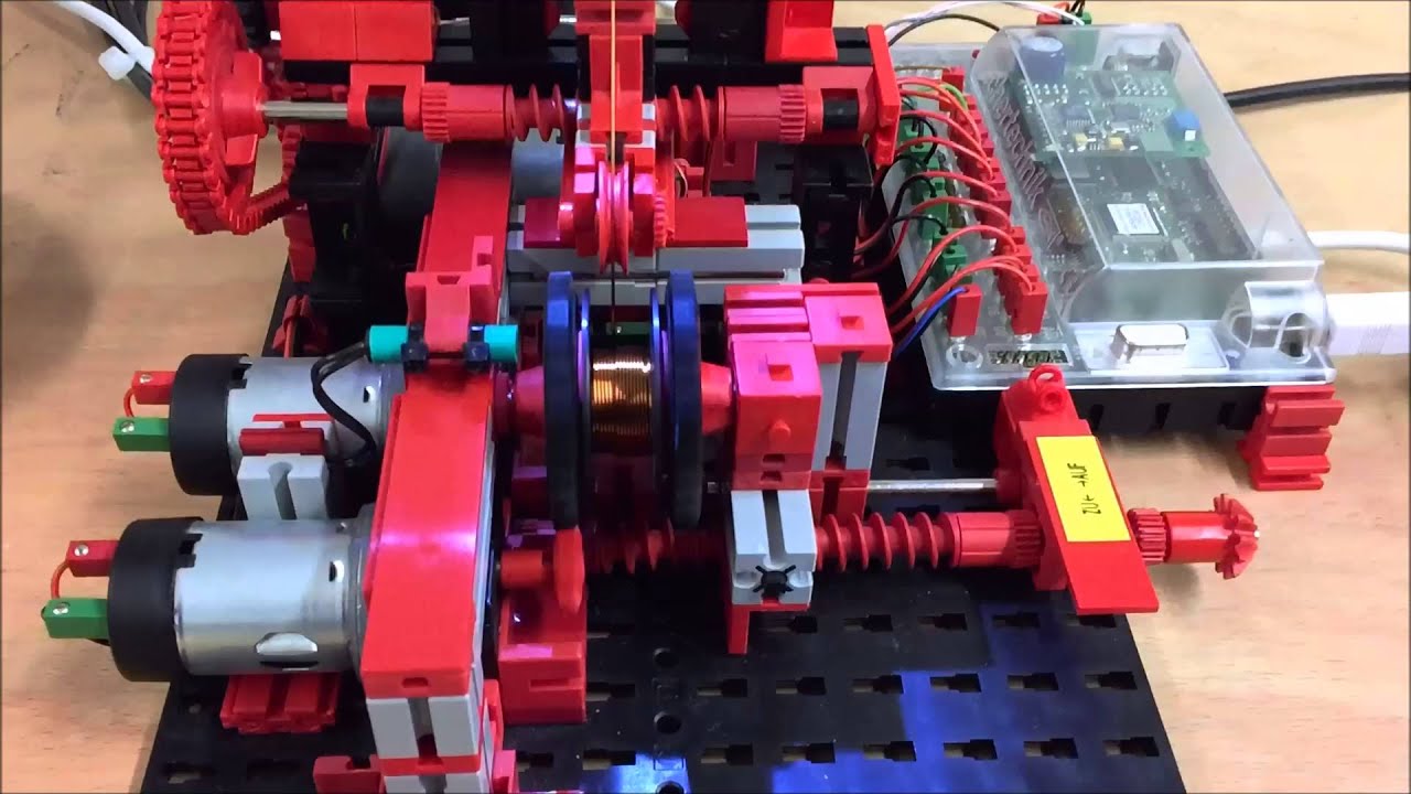 fischertechnik Spulen-Wickelmaschine