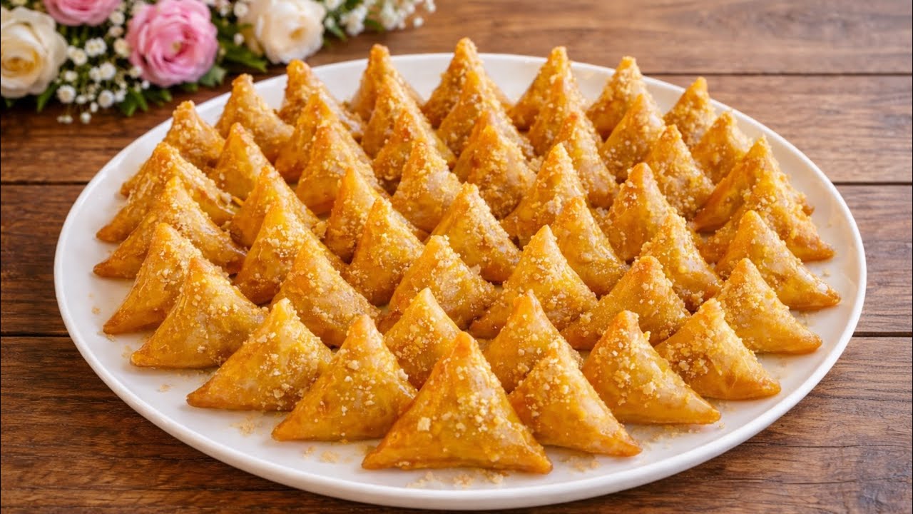  معسلات رمضان 🌙بريوات بلدين باللوز معلكين ولذيذة متشبعوش منهم