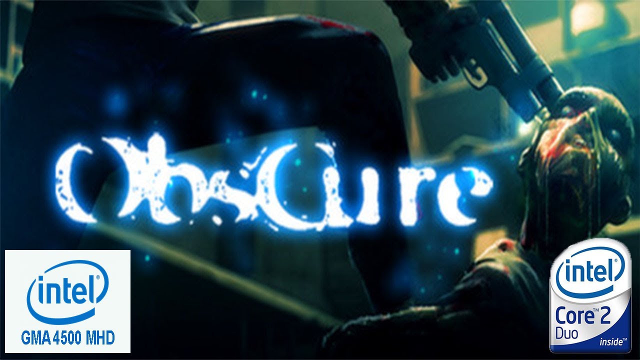 obscure on intel GMA 4500MHD | intel core 2 duo | VRAM 128mb | RAM 8 gb | gameplay