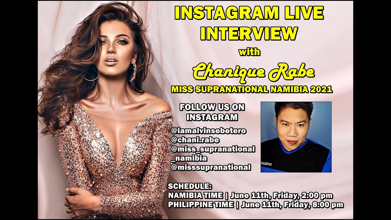 SUPRA INTERVIEW #11 | CHANIQUE RABE, Miss Supranational Namibia 2021