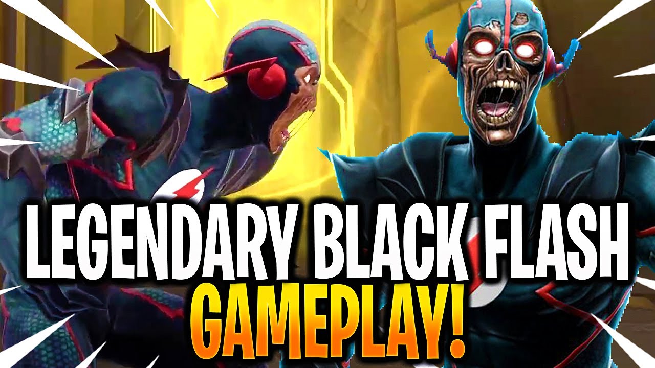 *NEW* LEGENDARY BLACK FLASH GAMEPLAY! - DC Legends