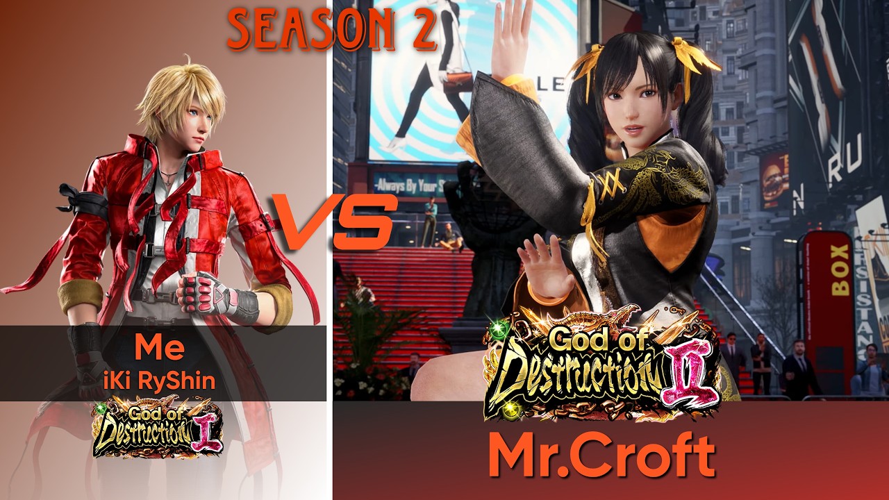 I fought MR.CROFT in TEKKEN 8!