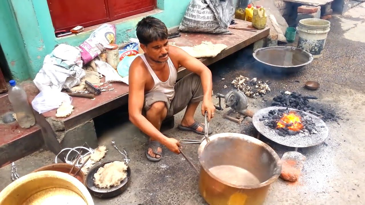 How Tin Coating is performed on brass pots