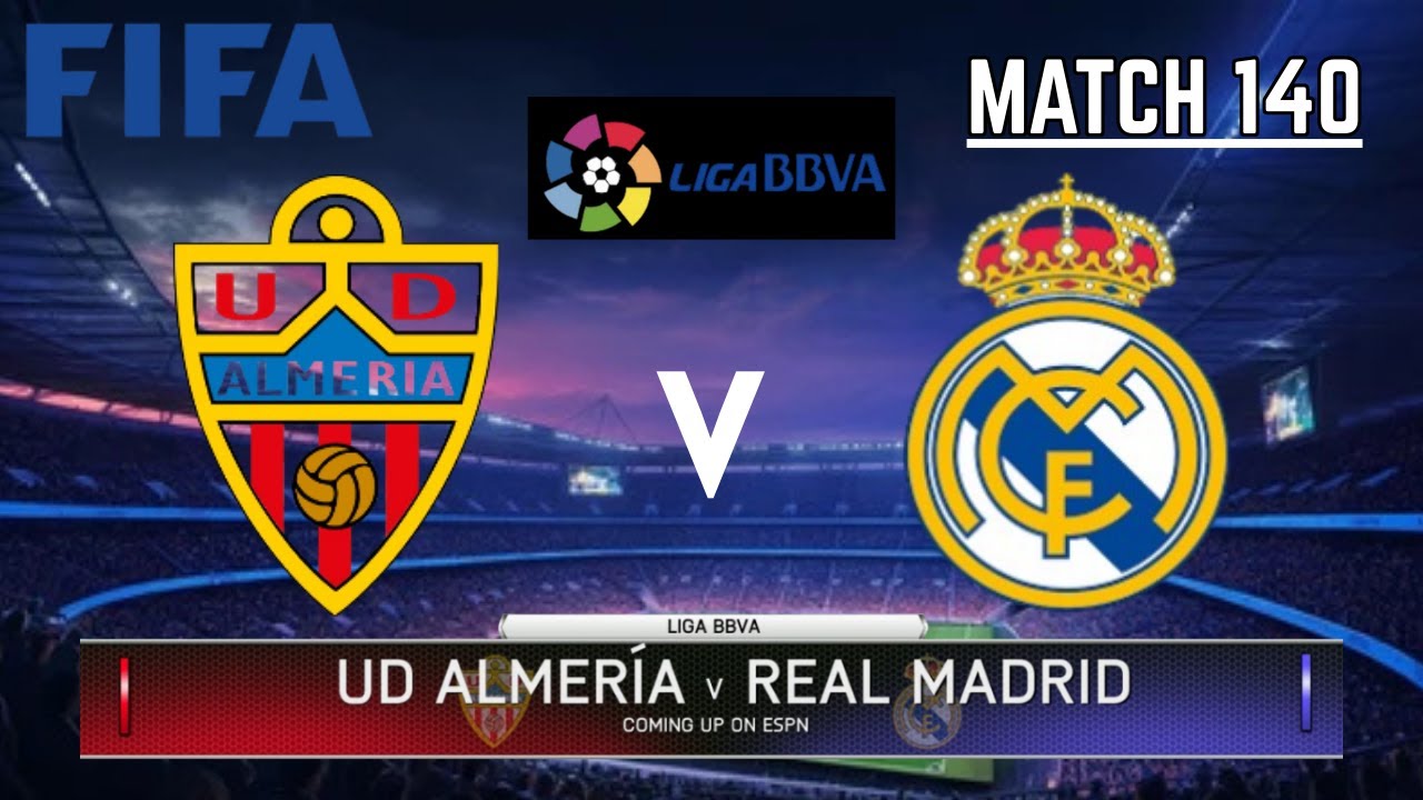 UD ALMERIA VS REAL MADRID - La Liga / Liga BBVA 2025-2026 | Match 140 | FIFA 14