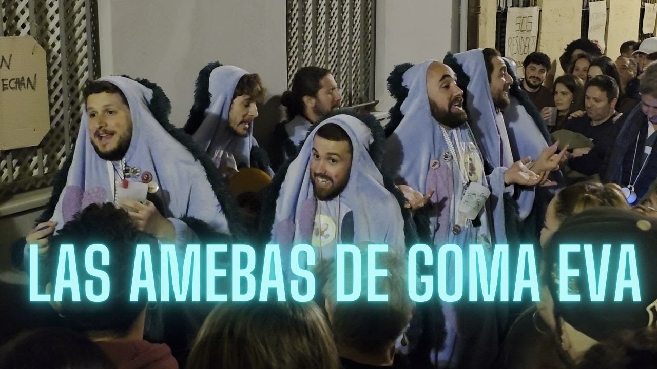 LAS AMEBAS DE GOMA EVA (Chirigota Cuqui 2025) | Carnaval de Cádiz 2025