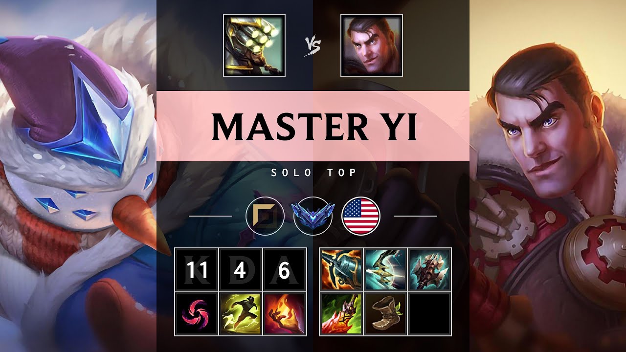Master Yi Top vs Jayce - NA Diamond Patch 25.16