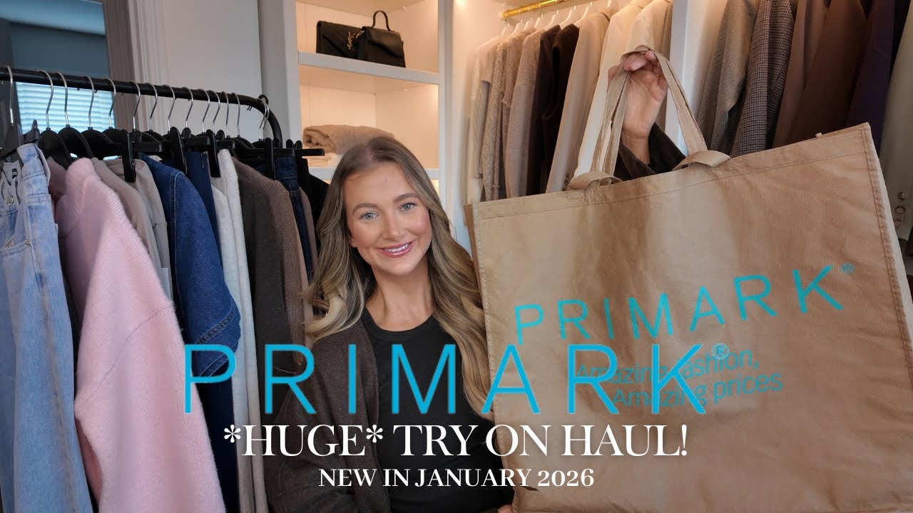 *HUGE* PRIMARK New In Try on Haul | January 2026!