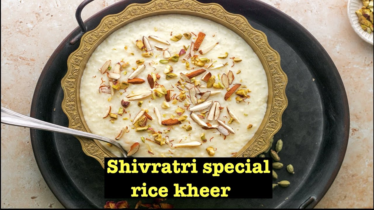 Mahashivratri special chawal kheer🔱❤️‍🩹|| kheer recipe 