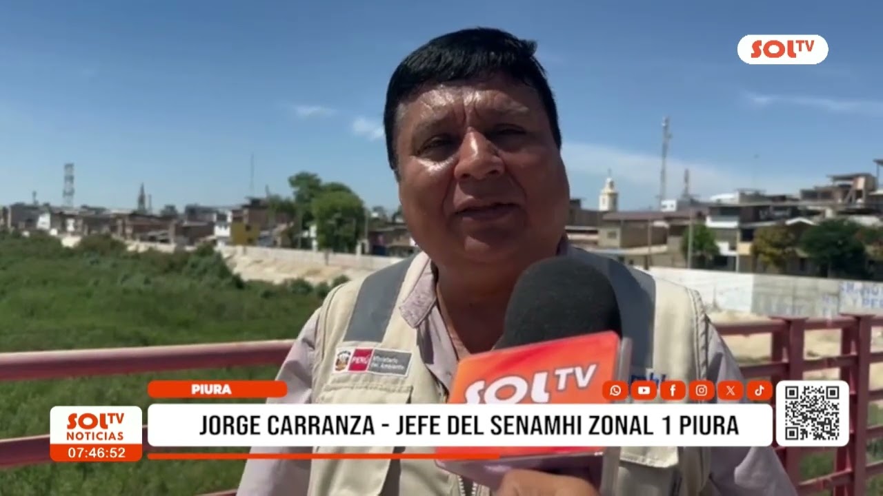 Piura  alerta por incremento del caudal el río Piura