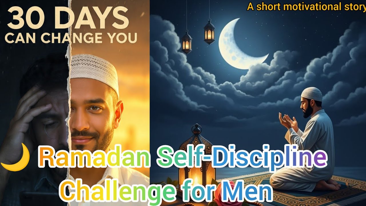 🌙 Ramadan Self-Discipline Challenge for Men # self discipline #inspirationalstory # viral videos