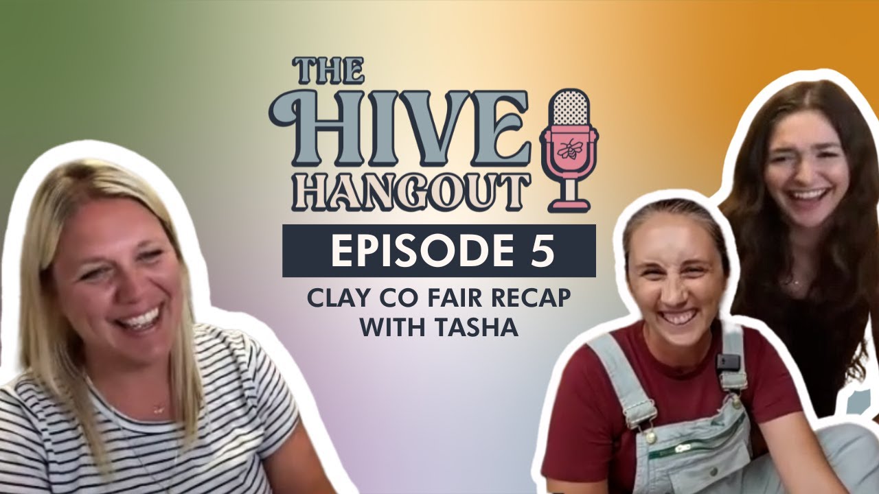 The Hive Hangout Episode 5: Clay County Fair Recap with Tasha