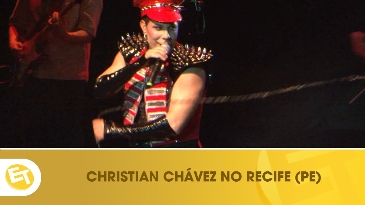 Christian Chávez traz turnê 'Para Siempre Tour' para o Recife (PE)