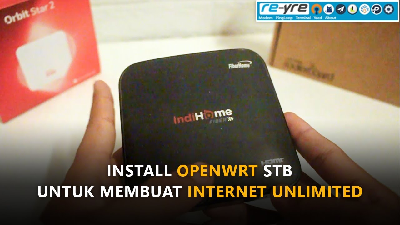 Install OpenWRT STB HG680P Reyre Untuk Membuat Internet Gratis