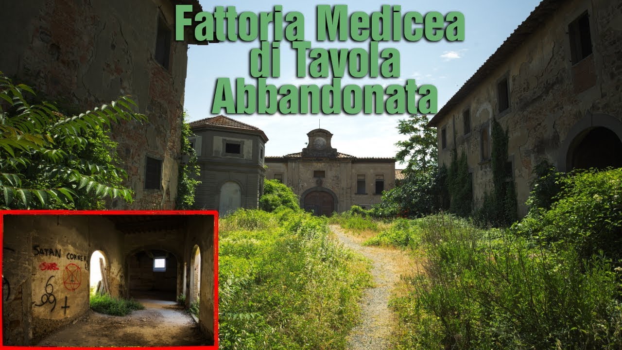 Fattoria Medicea di Tavola abbandonata