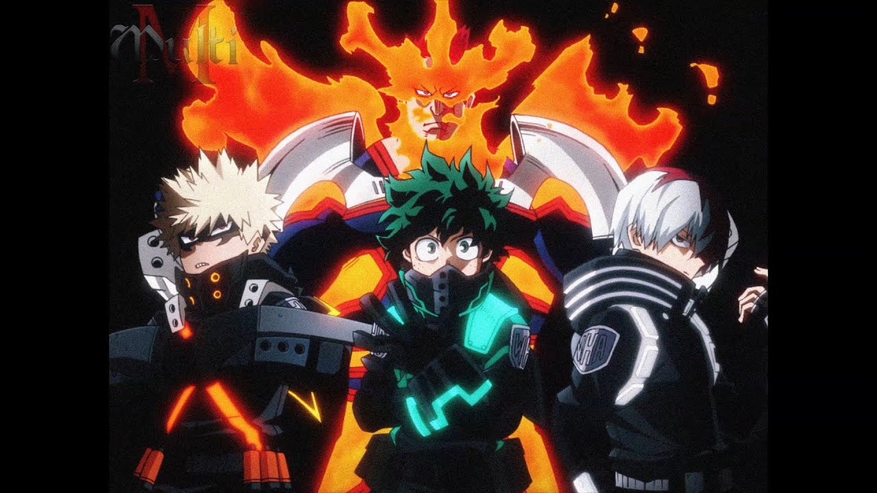 【MAD】My Hero Academia: World Heroes' Mission Opening -「Chain」by Back-On