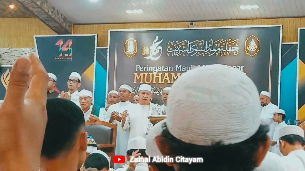 Mahallul Qiyam Maulid Akbar Nabi Muhammad SAW Majlis Ta'lim AL BUSYRO Citayam, 19 Oktober 2025.