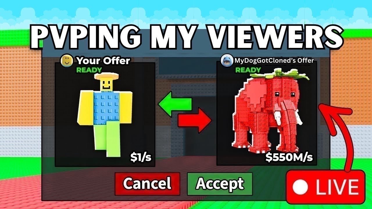 STEAL A BRAINROT : trading and pvp