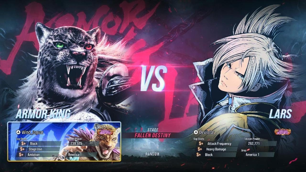 Armor King vs Devilstar Lars🔥 Tekken 8 Ranked Match!