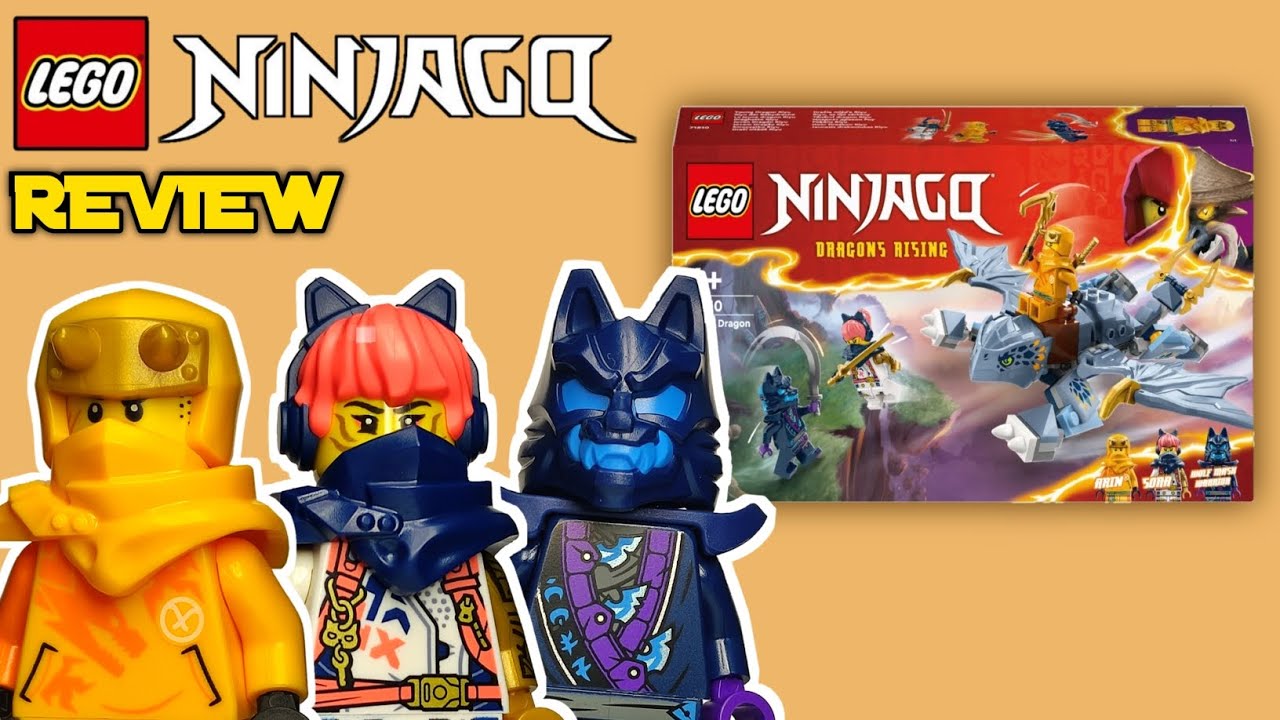LEGO Ninjago 71810 - Smoczątko Riyu | Recenzja 🐉