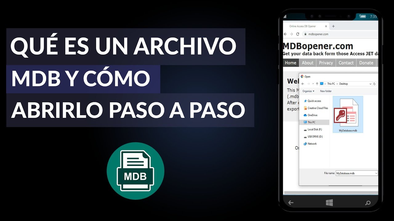 What Is an MDB File and How to Open It? Step by Step
