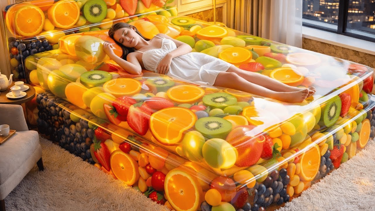 Which Crazy Bed Feels the Most Satisfying? 🦋 | AI ASMR