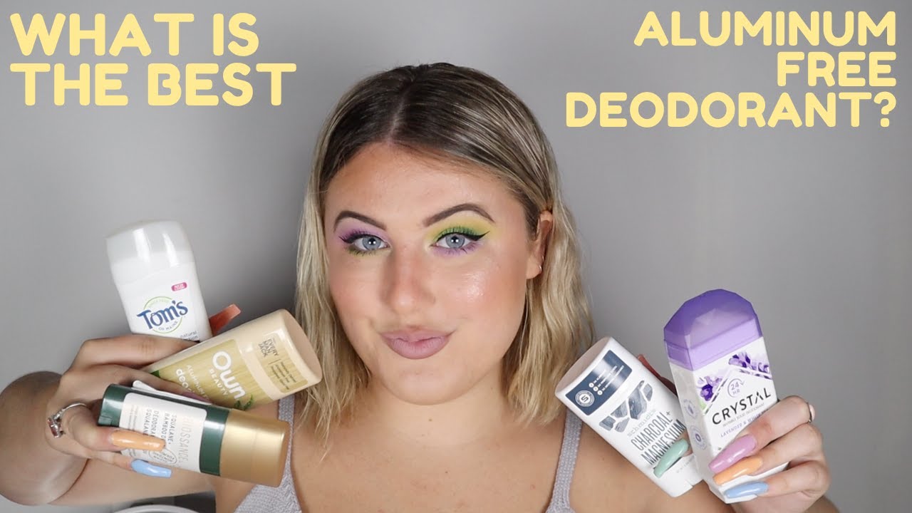 TESTING FIVE ALUMINUM FREE DEODORANTS | Hannah Tyson