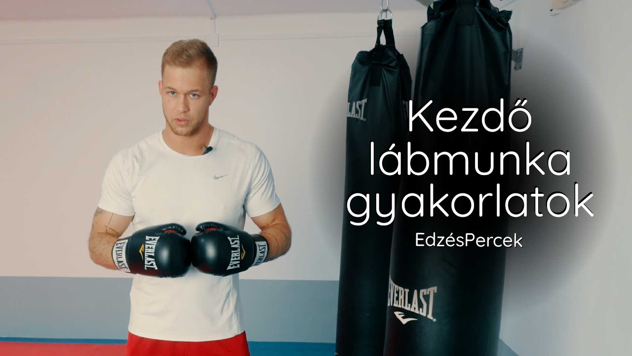 EdzésPercek – Kezdő lábmunka gyakorlatok