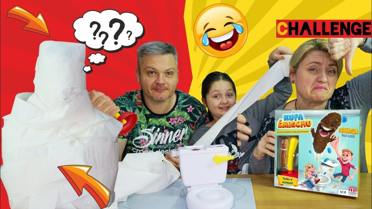 KUPA ŚMIECHU 💩 CHALLENGE 😂