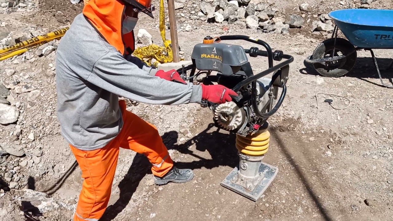 Tutorial: Como Operar el Vibroapisonador