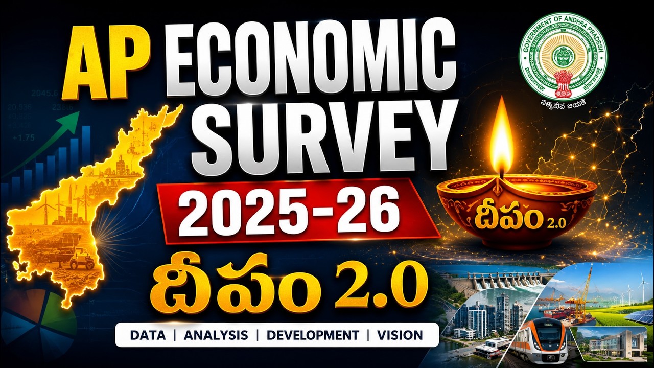 ||AP ECONOMIC SURVEY-||2025-26 ||దీపం 2.0
