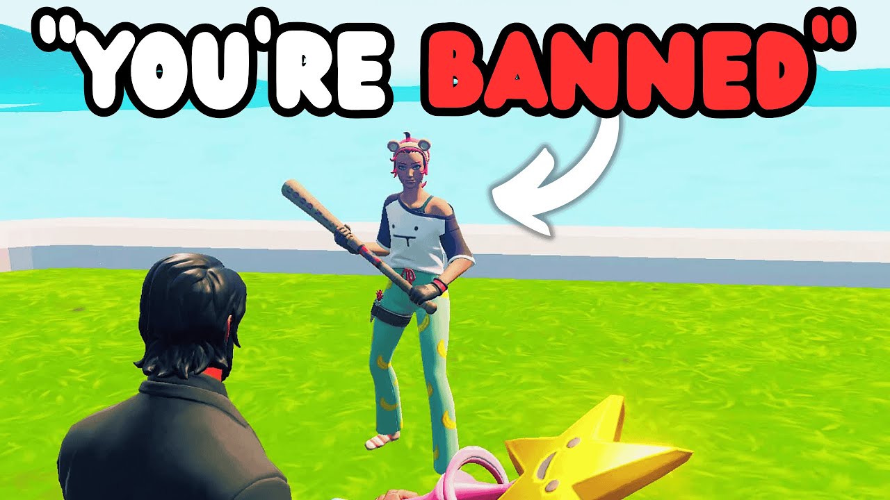 he tried to ban me...
