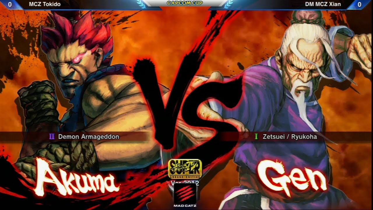 Tokido (Akuma) vs Xian (Gen) - Capcom Cup 2013 SSF4: AE Ver. 2012