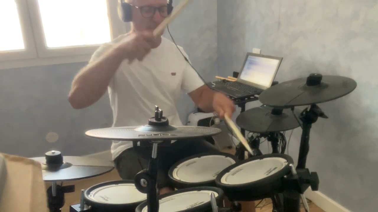 Talk Talk - Lifes What You Make It (drum cover)