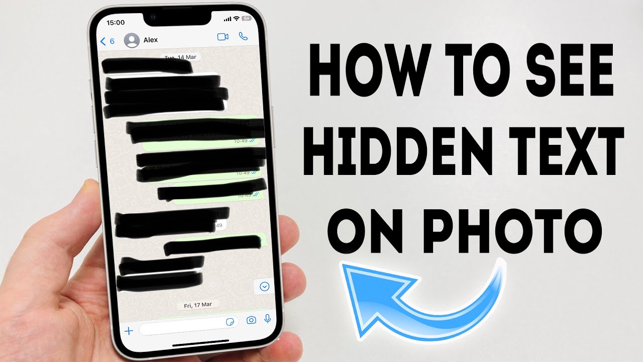 How To See Hidden Text in Image on iPhone - Full Guide