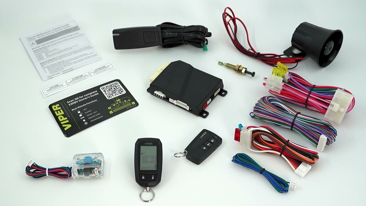 5308V   VIPER 2 Way LCD Remote Start & Security System