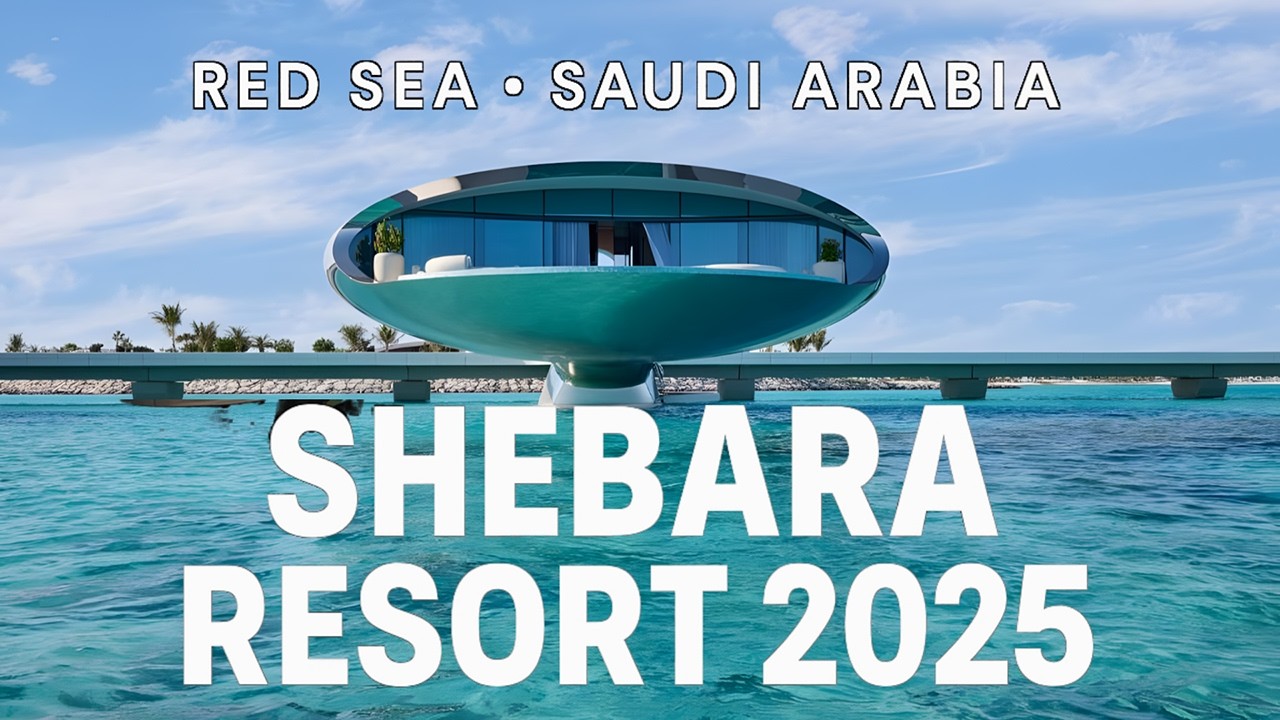 Shebara Resort | Роскошный курорт на Красном море в Саудовской Аравии (4K Тур и Влог)