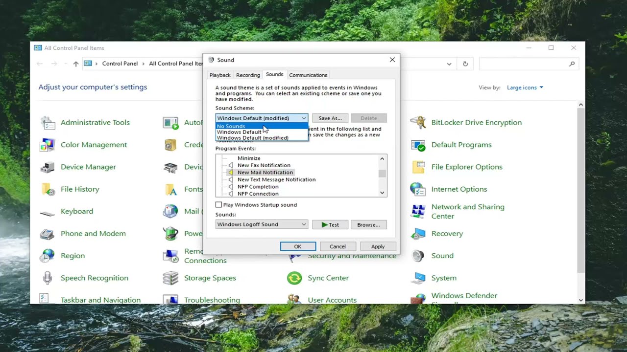 How to Change New Email Notification Sound on Windows 10 [Tutorial]