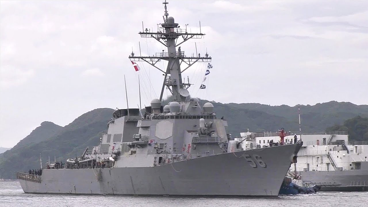 USS John S. McCain (DDG 56) Arrives at Commander Fleet Activities Sasebo