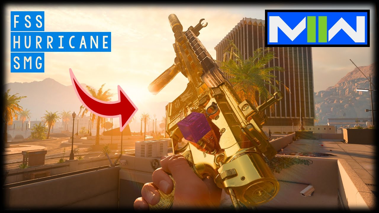 Call of Duty Modern Warfare 2 - FSS Hurricane SMG Gameplay